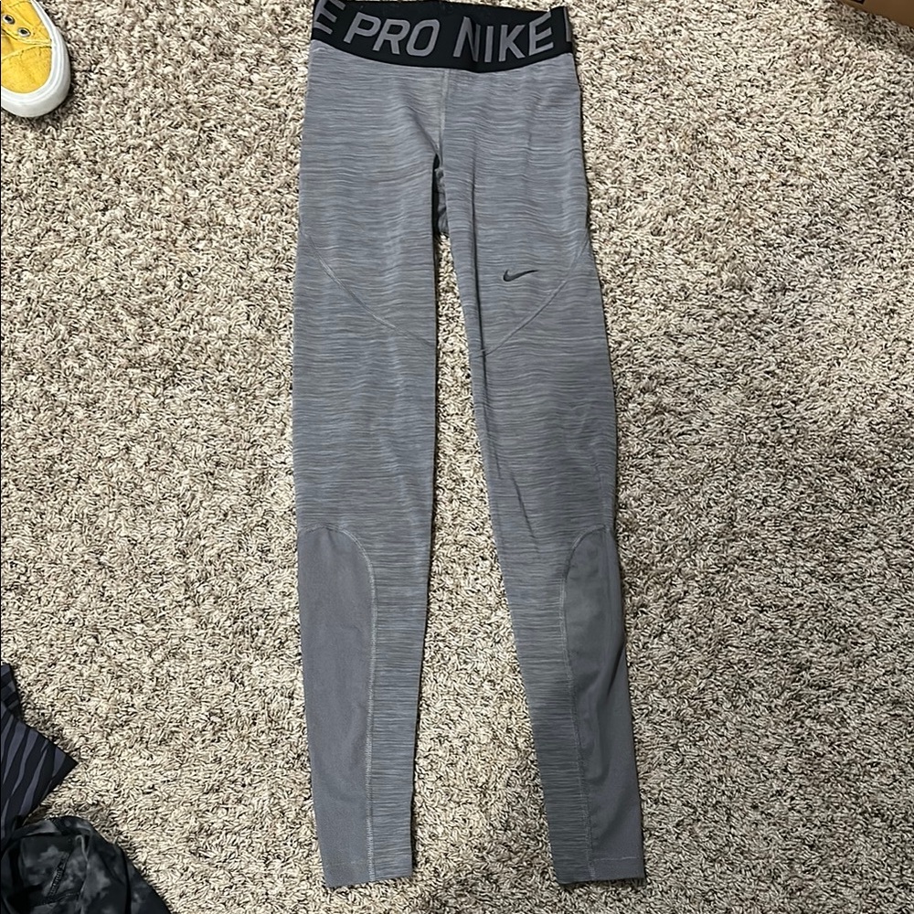 Nike Pro Gray Leggings XS
